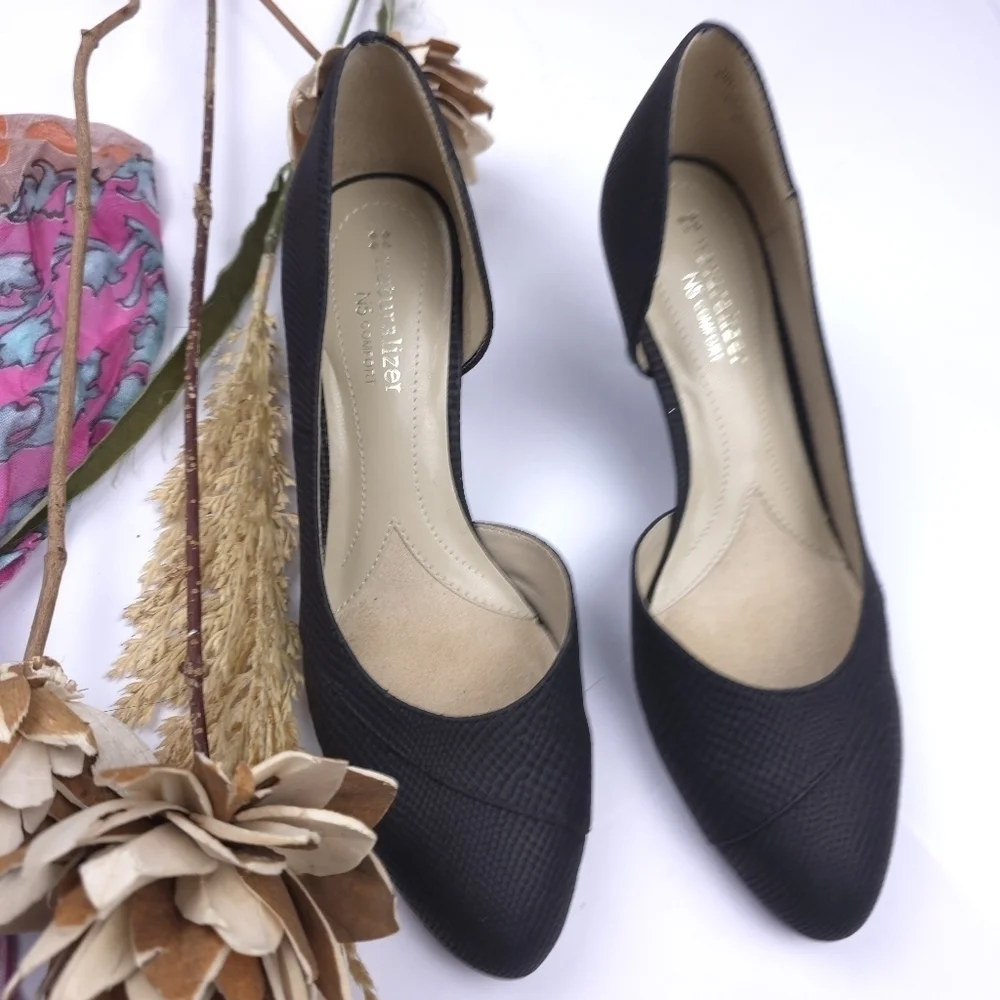 Naturalizer Black Women's Pumps 6.5m